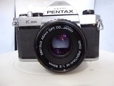 Pentax K1000 film camera &