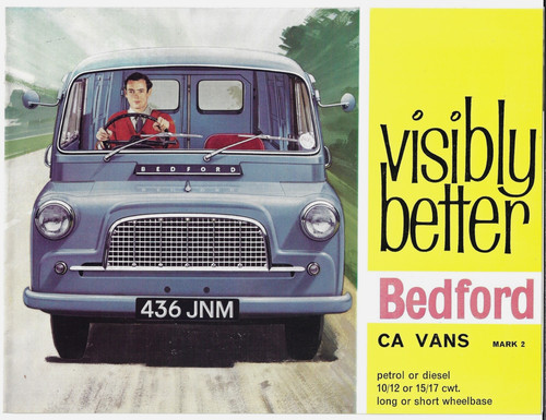 Bedford mk2 van 1965 1966 - bedford, 1965-1966