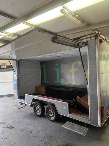 Lynton exhibition trailer with - trailer,