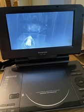 Panasonic DVD-LS84 Portable CD/DVD Player - Working -charger-bag-