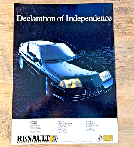 Renault alpine gta - renault,