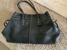 Tod's stitched leather tote bag 