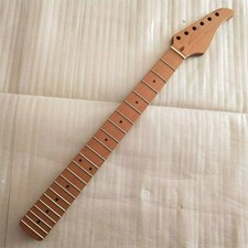 22 Fret Roasted Maple Guitar Neck Canada Maple Nitro 25.5" Scale for Suhr Style