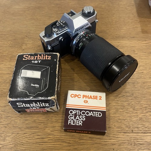 Olympus 35mm slr camera - om-20,