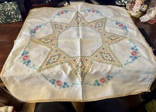 Vintage Square Embroidered