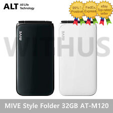 ALT MIVE Style Folder 32GB AT-M120 Unlocked LTE/3G - Black/White=