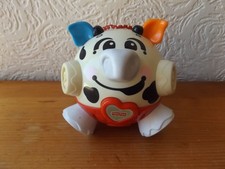 FISHER PRICE WOBBLING MUSICAL COW.