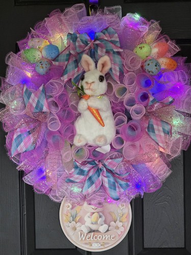Rabbit bunny easter light - rabbit, light-up