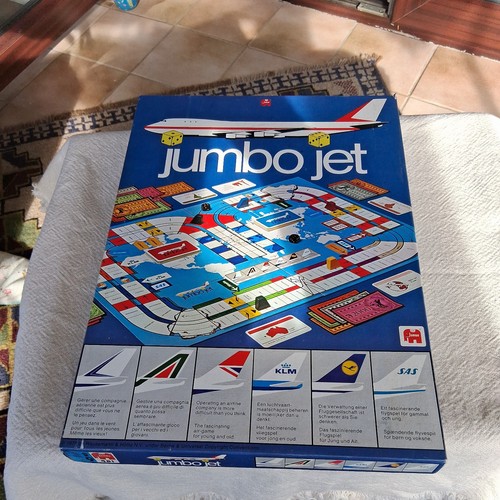 Jumbo jet rare board game - jumbo,