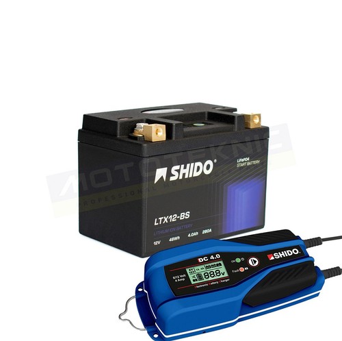 Shido lithium battery dc4 - lithium, +