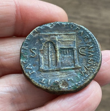 ROMAN. NERO (54-68 AD). BRASS