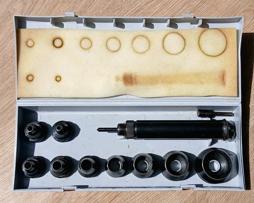 Maun industries wad punch - wad, kit