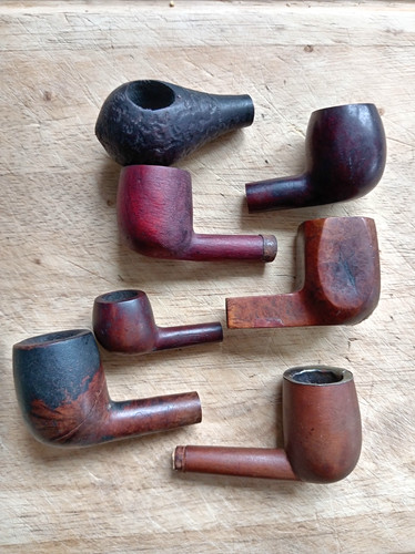 Varied smoking pipes - smoking,