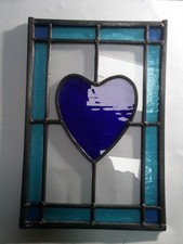 leaded heart panel