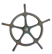 Rare Antique Solid Bronze 18"