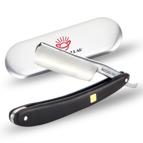 Straight razor wooden - wooden, scale