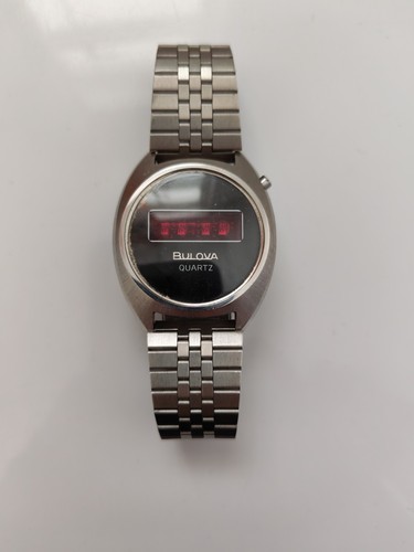 Bulova led vintage - mens, watch