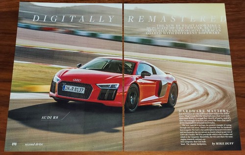Audi magazine article - r8,