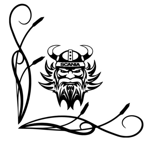 Scania truck stickers - scania,