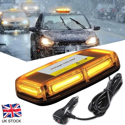 119led warning strobe amber - warning,