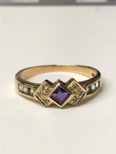 9ct Gold Art Deco Style