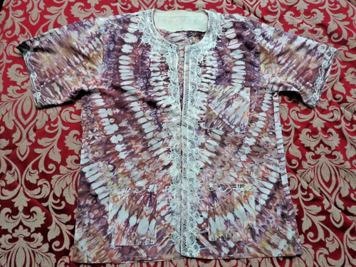 Vintage 1984 gambian tie dye - tie,
