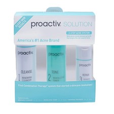Proactiv 3 Step Acne Treatment System 60 Day Cleanser Toner Repairing Cream