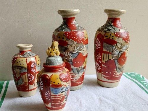 Pair japanese satsuma - pair,