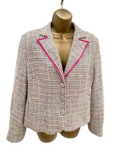 Per Una Boucle Jacket Pink Mix