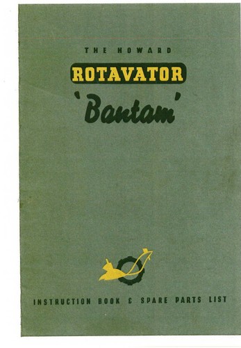 Howard bantam rotavator - bantam,