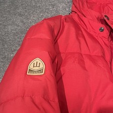 Superdry Red Puffer Jacket