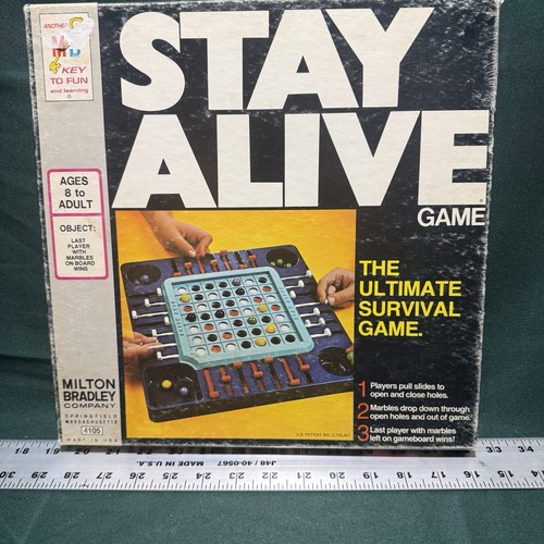 Stay alive milton bradley 1971 - stay,