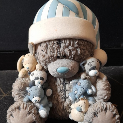 Tatty teddy with blue - tatty,