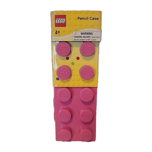 Lego pencil case holder pink - pencil,