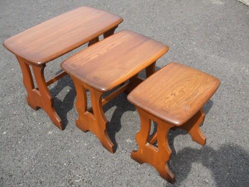 Vintage ercol chantry nest - vintage,