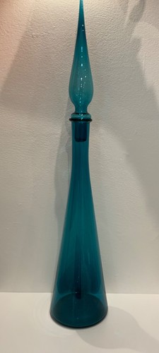 Italian empoli art glass genie - empoli,