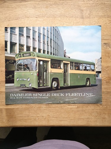Daimler fleetline single deck - daimler,