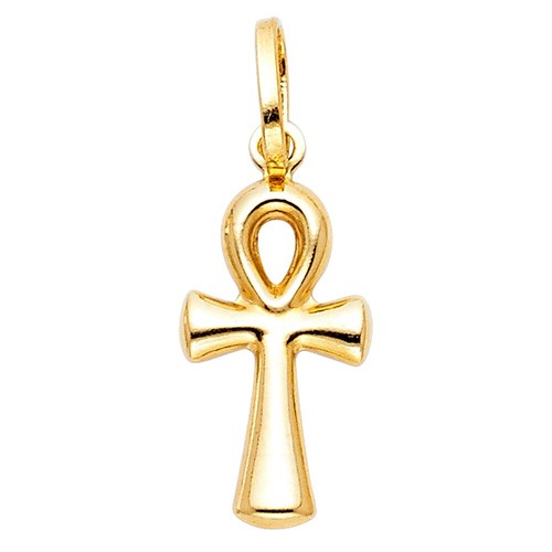 Solid 14k gold egyptian - solid,