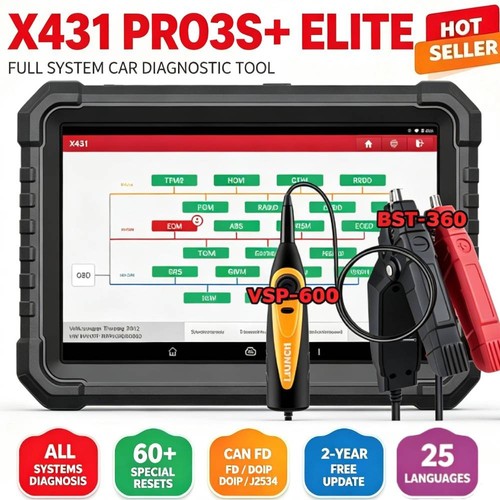 Launch x431 pro3s elite pro5 - x431,