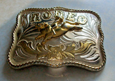 5# Silver coloured belt buckle