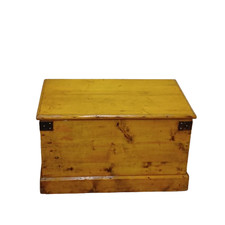 Old Antique Pine Chest