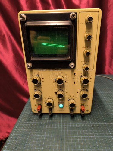 Heathkit oscilloscope 18u - heathkit,