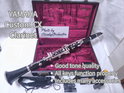 Yamaha custom clarinet - custom, bb