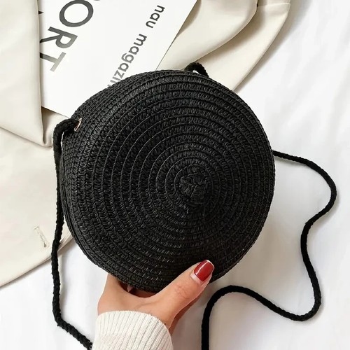 Womens straw crossbody - womens, bag
