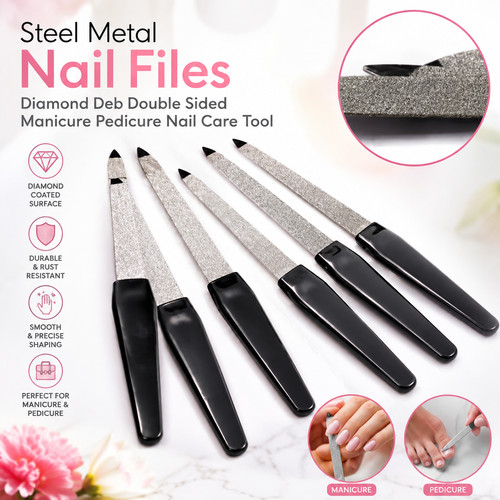 Steel metal nail files diamond - steel,