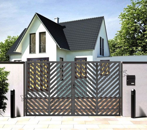 Double gates driveway - /driveway,