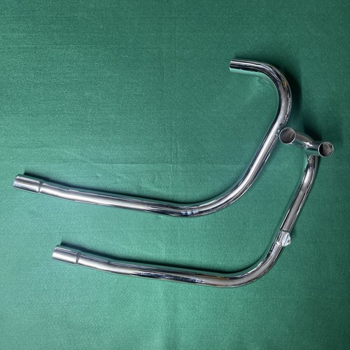 Triumph 650 1972 exhaust pipes - triumph,