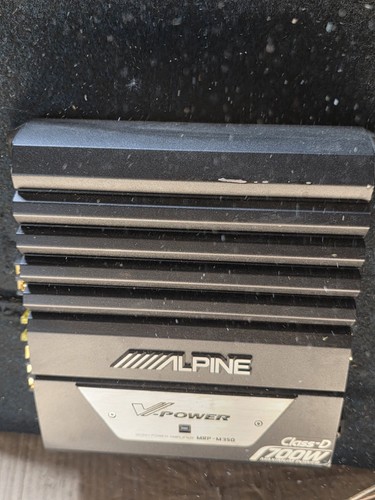 Alpine mono block car audio - alpine,