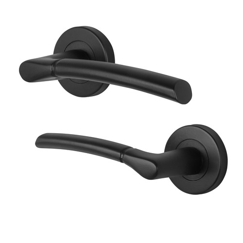 Black internal door - black,
