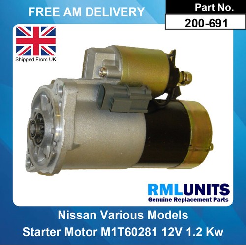 Starter motor for nissan - motor,